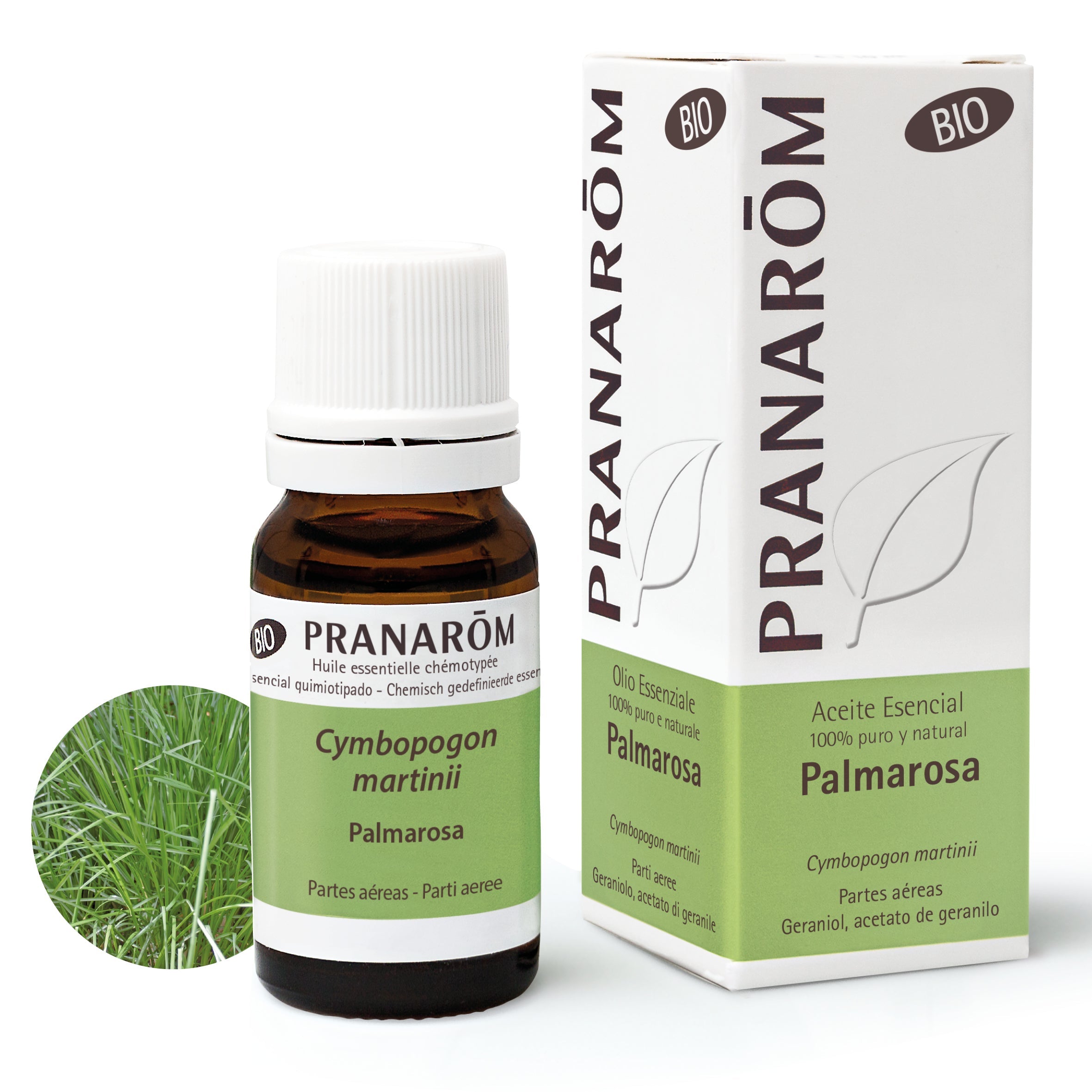 Aceite Esencial Palmarosa 10 ml - Bio