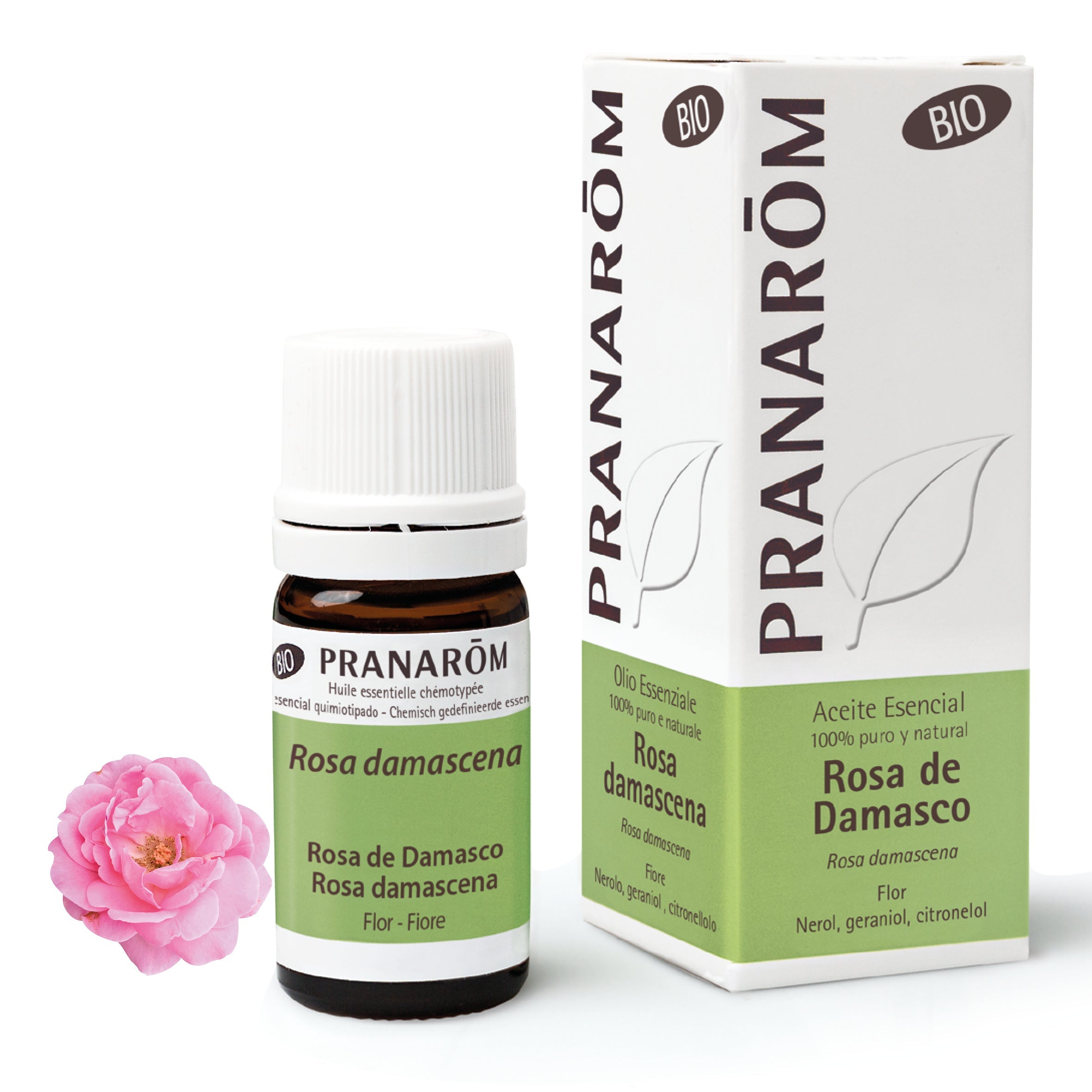 Aceite Esencial Rosa de Damasco 5 ml - Bio