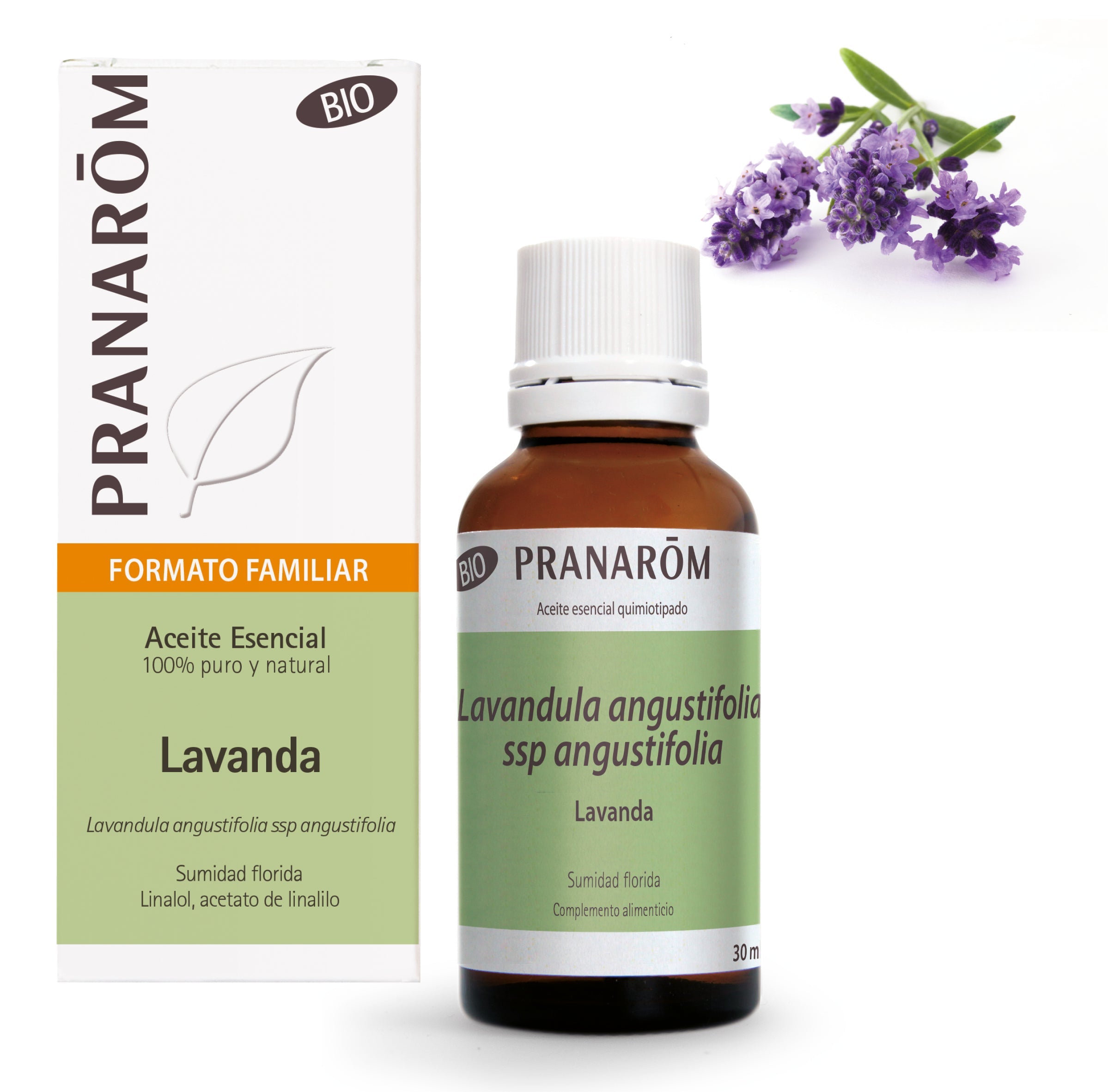 Aceite Esencial Lavanda Sumidad Florida 30 ml Formato Grande - Bio