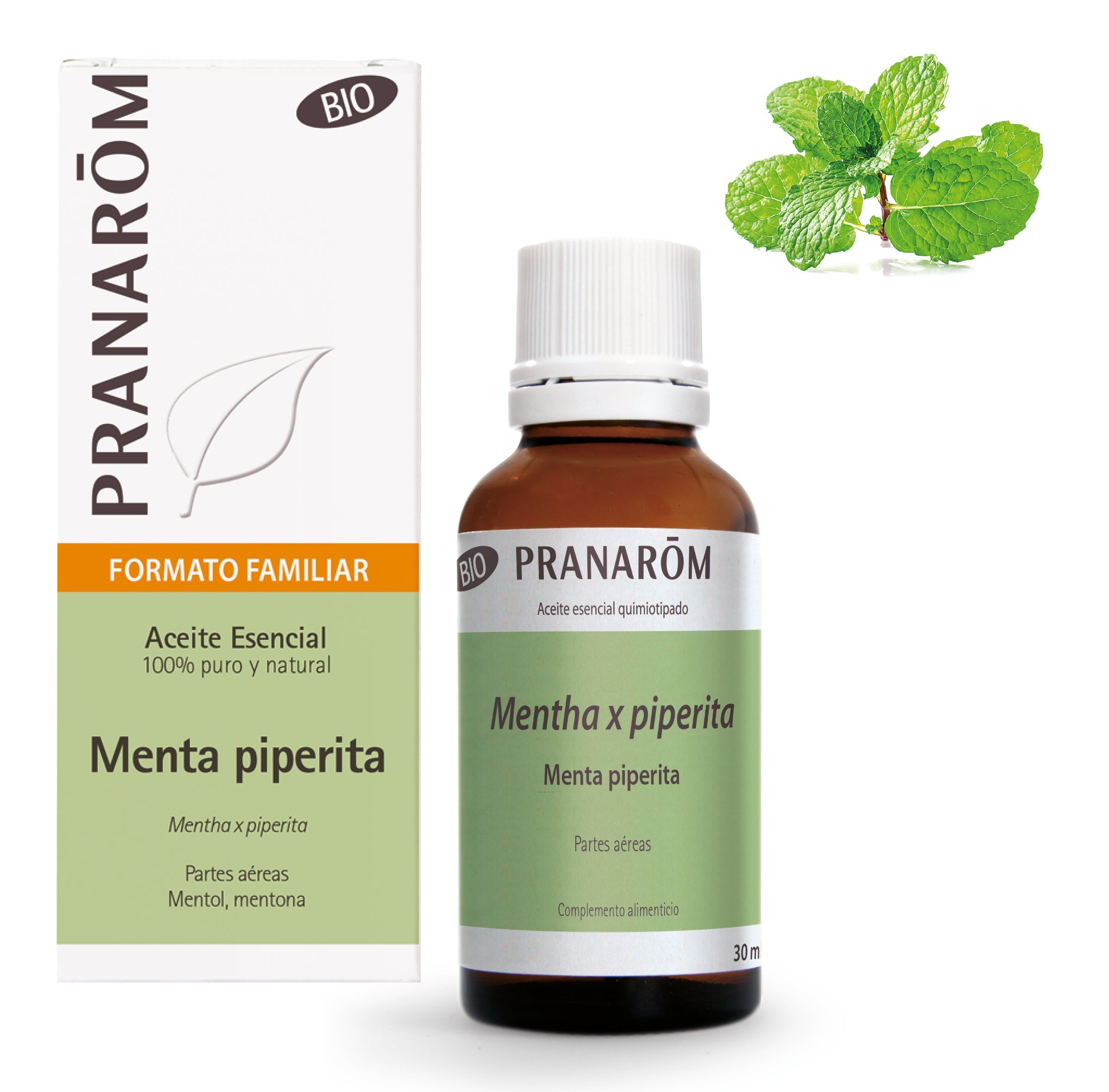 Aceite Esencial Menta Piperita 30 ml Formato Grande - Bio