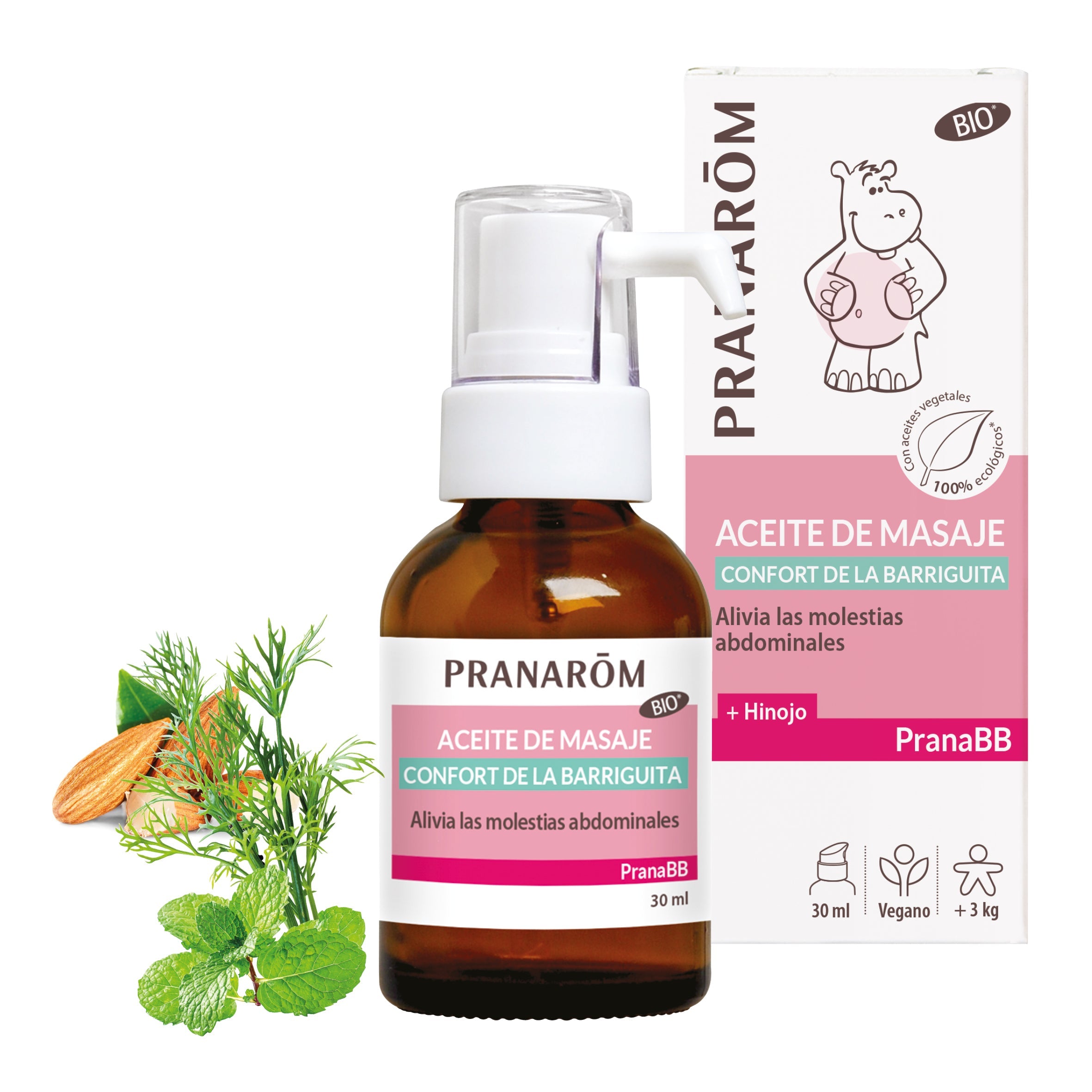 Aceite de Masaje Confort Barriguita 30 ml - Bio