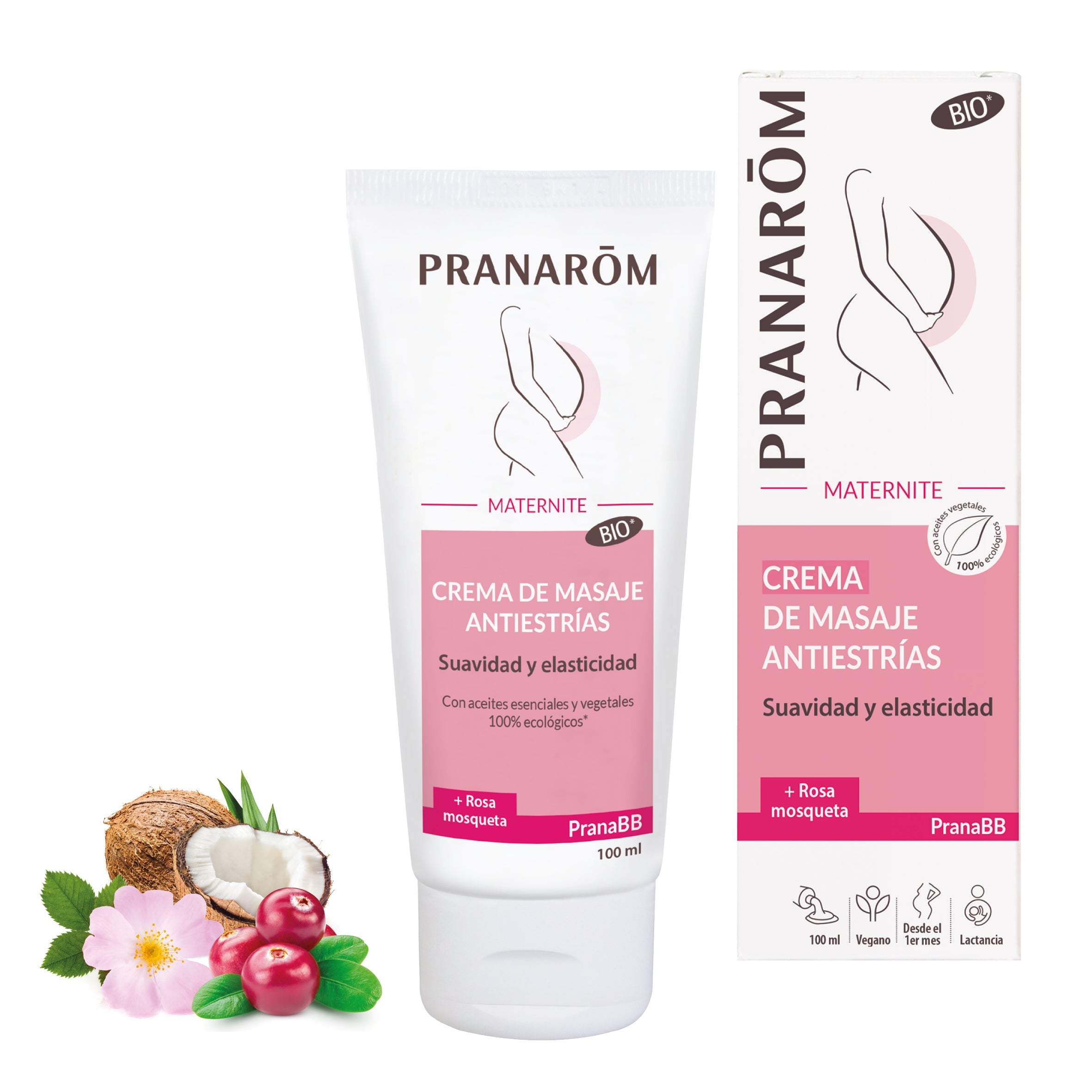 Maternidad Crema de Masaje Antiestrías 100 ml - Bio