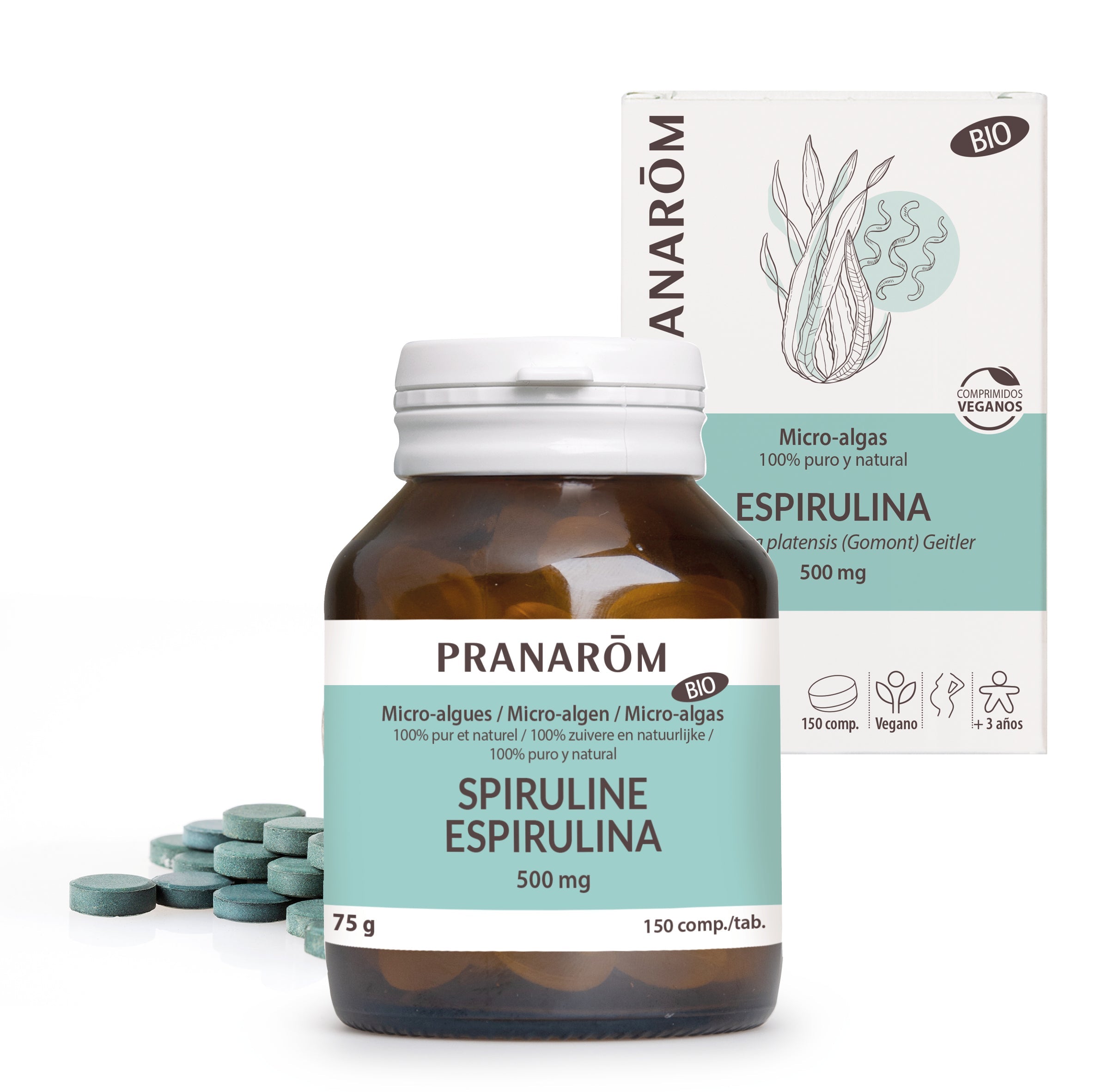 Espirulina 150 Comprimidos - Bio
