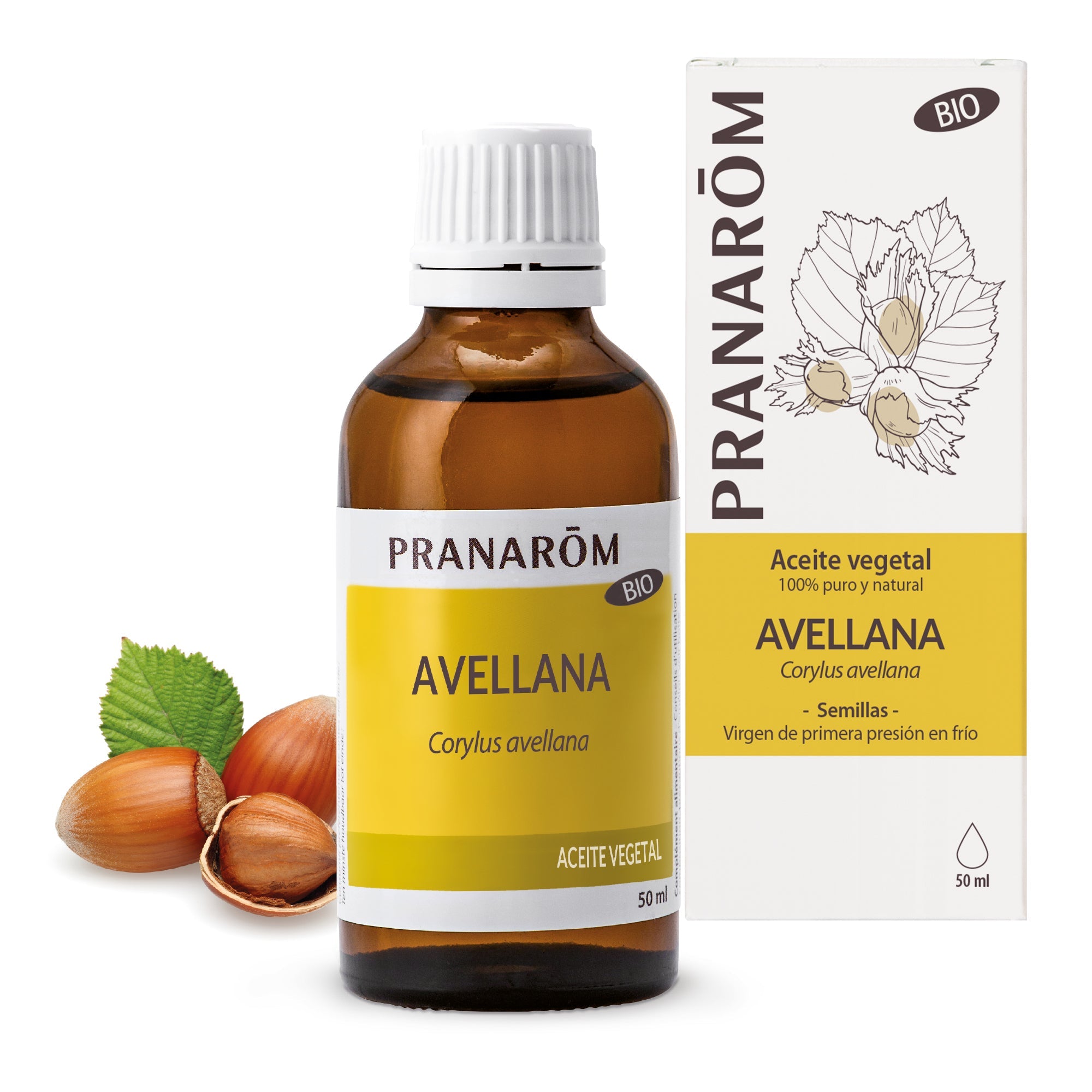 Aceite Vegetal Avellana 50 ml - Bio