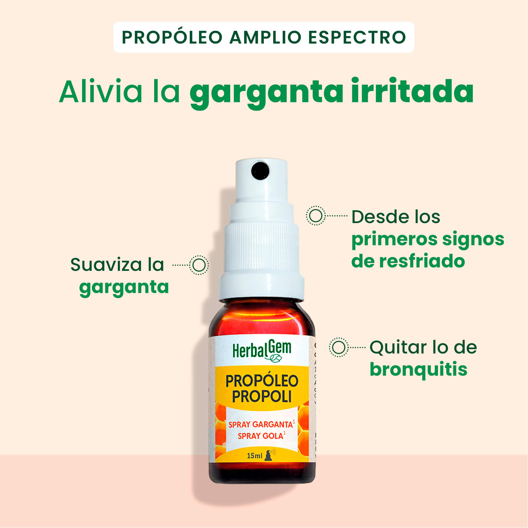 Propóleo Spray Garganta - Bio