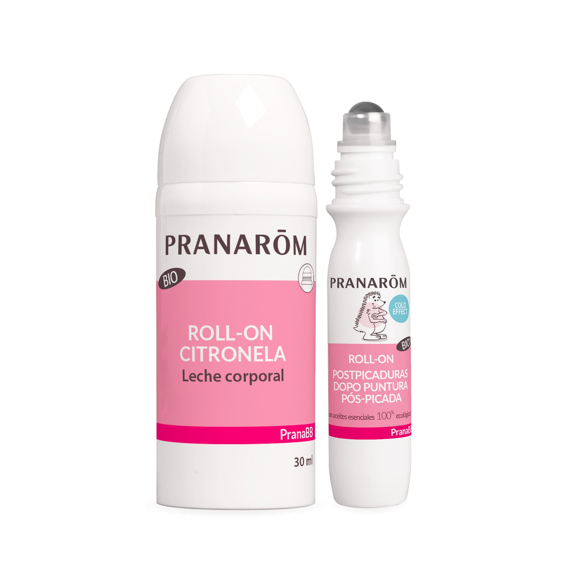 Dúo Pack Roll-On Bebé Postpicaduras + Roll-On Bebé Citronela - Bio