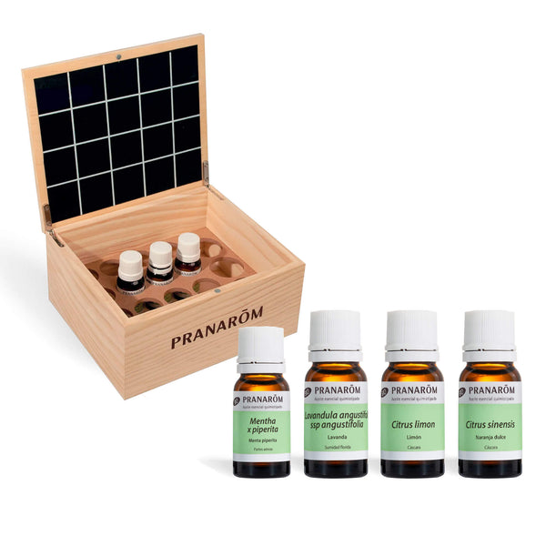 PRANAROMセット(シアバター＆精油４点) Cofre de primavera 4 Aceites Esenciales imprescindibles