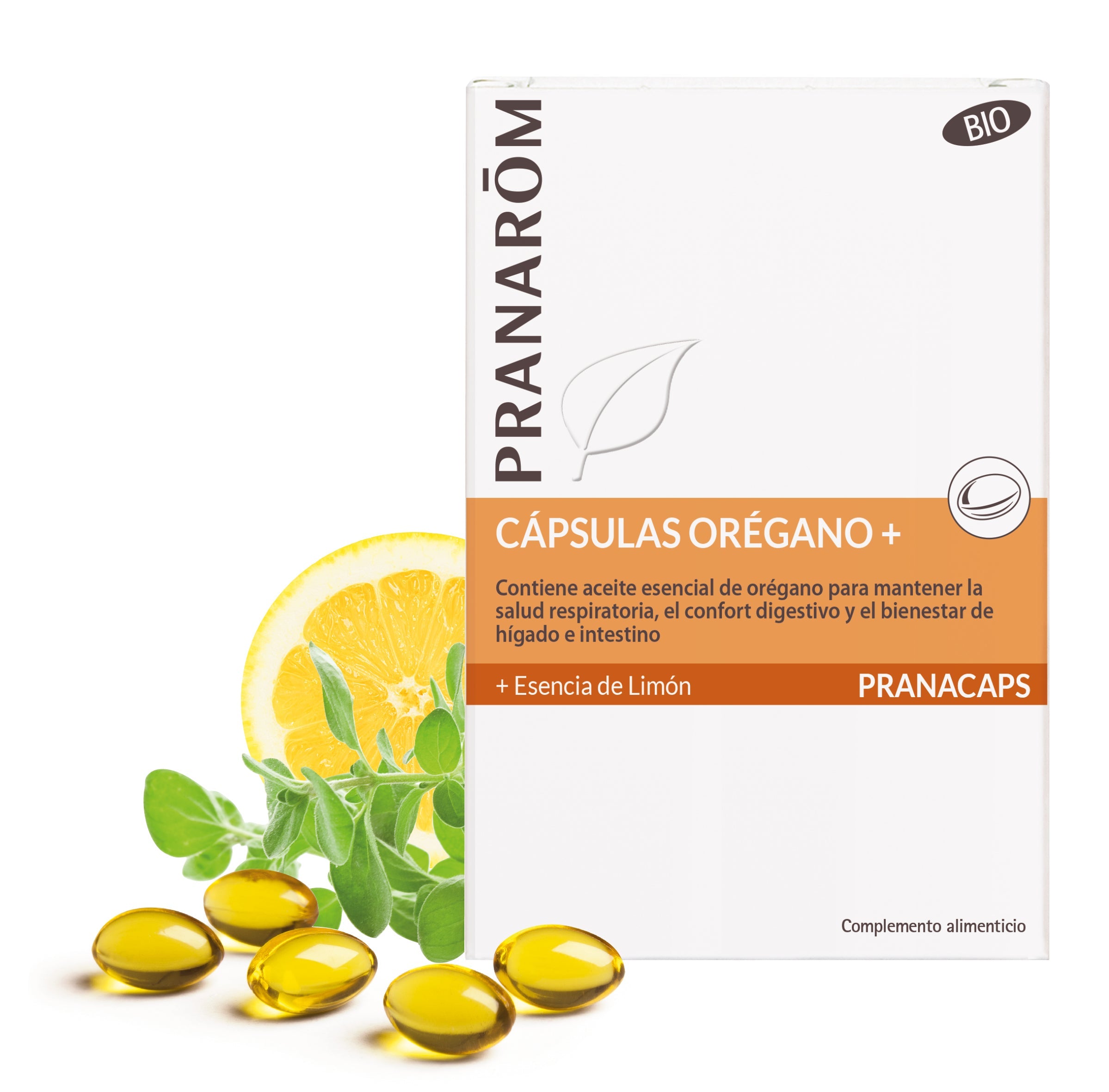 Cápsulas Orégano + - Bio
