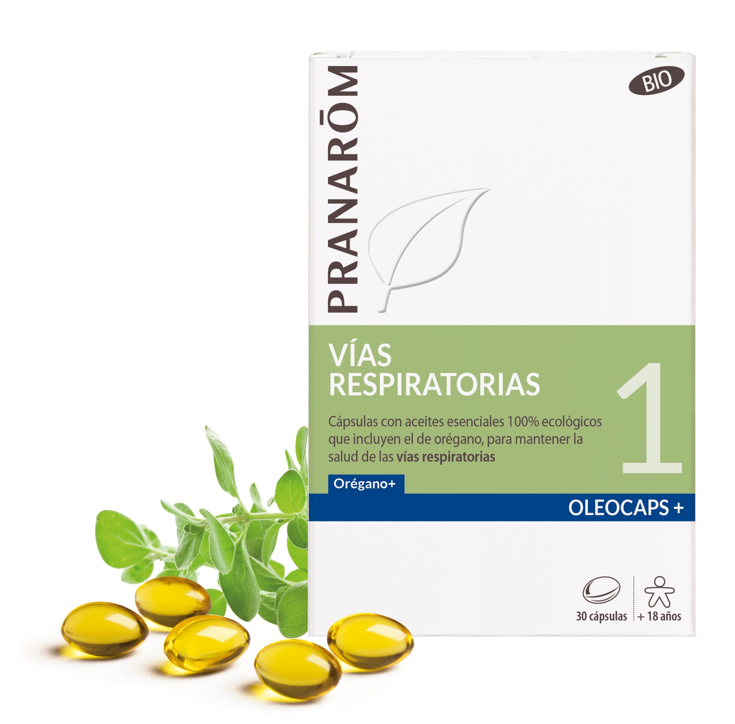 1 Vías Respiratorias 30 Cápsulas - Bio