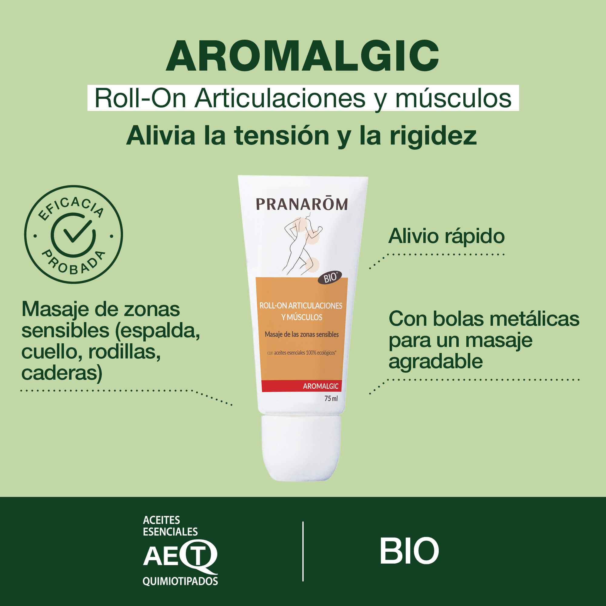 Roll-On Articulaciones y Músculos 75 ml - Bio